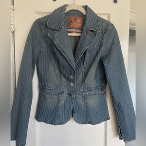 Y2K Guess denim blazer
